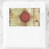 Paul Klee Ad Marginem Painting Rechteckiger Aufkleber (Tasche)