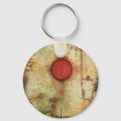 Paul Klee Ad Marginem Painting Schlüsselanhänger (Vorderseite)