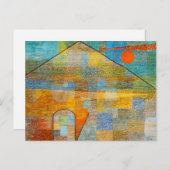 Paul Klee Ad Parnassum Postcard Postkarte (Vorne/Hinten)