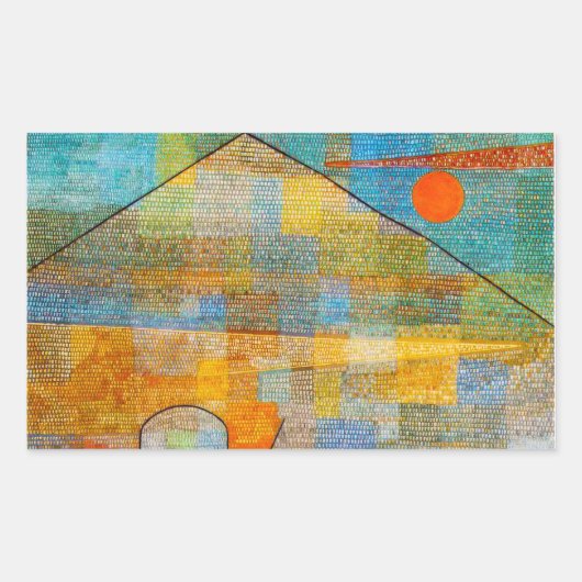 Paul Klee Ad Parnassum Stickers (Vorderseite)
