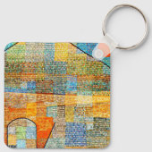 Paul Klee - Ad Parnassus, Schlüsselanhänger (Rückseite)