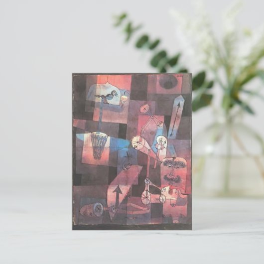 Paul Klee - Analyse verschiedener Perversitäten Postkarte (Stehend Vorderseite)
