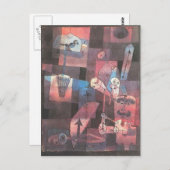 Paul Klee - Analyse verschiedener Perversitäten Postkarte (Vorne/Hinten)