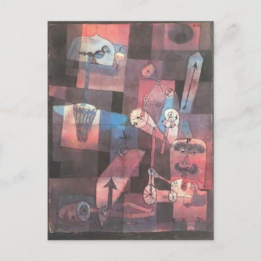 Paul Klee - Analyse verschiedener Perversitäten Postkarte (Vorderseite)