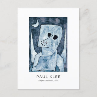 Paul Klee, Angel Kläger - Moderne Abstrakte Kunst Postkarte