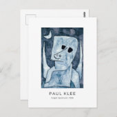 Paul Klee, Angel Kläger - Moderne Abstrakte Kunst Postkarte (Vorne/Hinten)