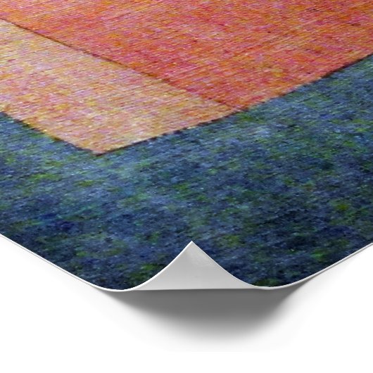 Paul Klee Arab Song Poster (Ecke)