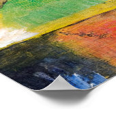 Paul Klee architecture Poster (Ecke)