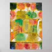 Paul Klee architecture Poster (Vorne)