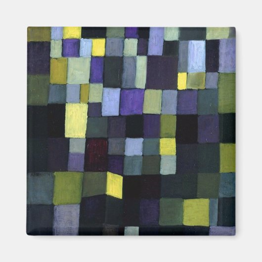 Paul Klee Architektur Magnet (Vorne)