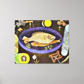 Paul Klee - Aroundfish, Leinwanddruck (Vorderseite)