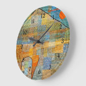 Paul Klee art: Ad Parnassus Große Wanduhr (Winkel)
