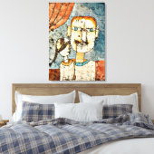 Paul Klee art: Adam und Little Eve Leinwanddruck (Insitu (Schlafzimmer))