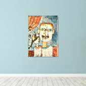 Paul Klee art: Adam und Little Eve Leinwanddruck (Insitu (Holzboden))