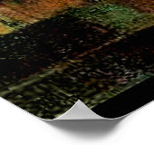 Paul Klee art, Alter Sound Abstrakt auf Black Poster (Ecke)