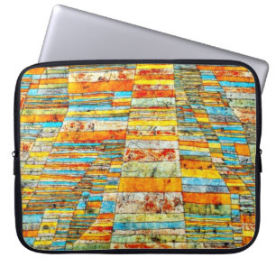 Paul Klee art: Autobahn und Autobahnen Laptopschutzhülle