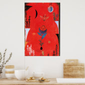 Paul Klee art - Blume Myth. Poster (Küche)