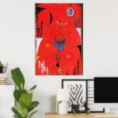 Paul Klee art - Blume Myth. Poster (Heimbüro)