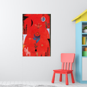 Paul Klee art - Blume Myth. Poster