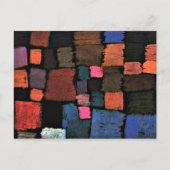 Paul Klee art, Coming to Bloom Postkarte (Vorderseite)
