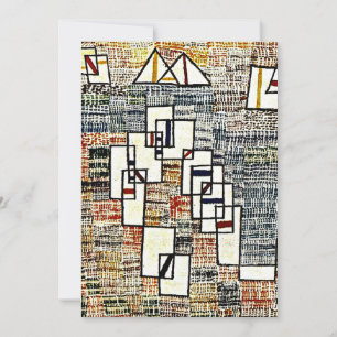 Paul Klee art - Cote de Provence Karte