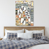 Paul Klee art - Cote de Provence Leinwanddruck (Insitu (Schlafzimmer))
