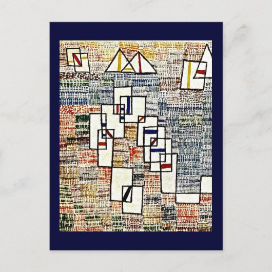 Paul Klee art: Cote de Provence Postkarte (Vorderseite)