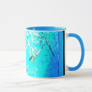 Paul Klee art: Fischbild, Gemälde von Klee Tasse