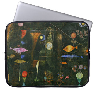 Paul Klee art: Fischmagie, berühmtes Klee-Gemälde Laptopschutzhülle