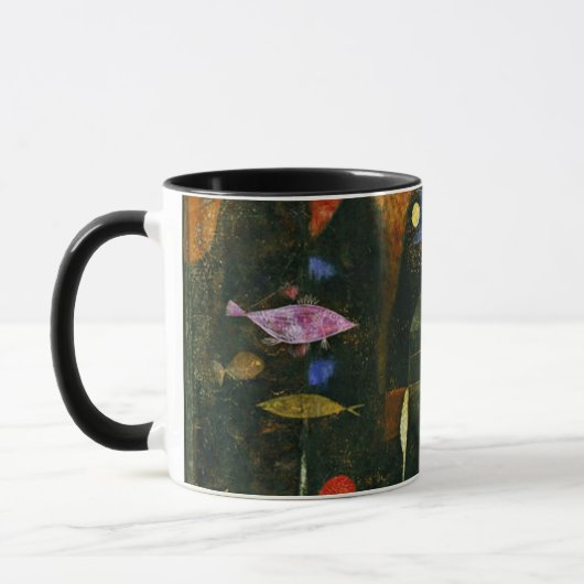 Paul Klee Art: Fish Magic, berühmtes Klee-Gemälde Tasse (Links)