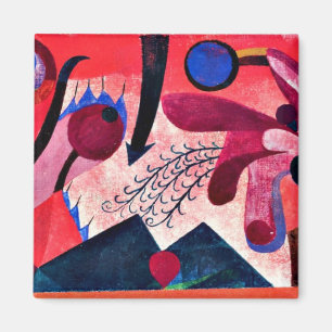 Paul Klee art: Giftige Berries Magnet