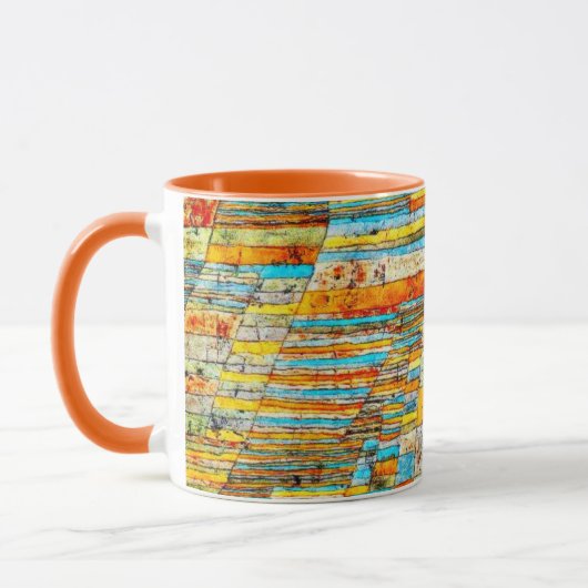 Paul Klee art: Highway and Byways Tasse (Links)