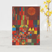 Paul Klee Art Karte (Gelbe Blume)