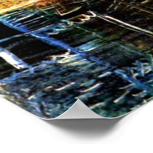 Paul Klee Art: Kiosk Architektur Poster (Ecke)