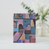 Paul Klee art: Orientalischer Garten Postkarte (Stehend Vorderseite)