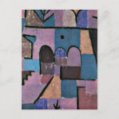 Paul Klee art: Orientalischer Garten Postkarte (Vorderseite)