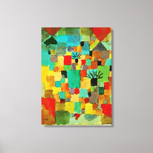 Paul Klee art: Süd-Tunesien Leinwanddruck (Vorderseite)