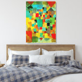 Paul Klee art: Süd-Tunesien Leinwanddruck (Insitu (Schlafzimmer))