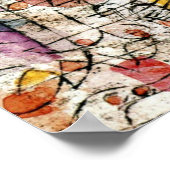 Paul Klee art - Waterfowl - Duck, 1919 Poster (Ecke)