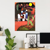 Paul Klee artwork, Villa R Poster (Heimbüro)