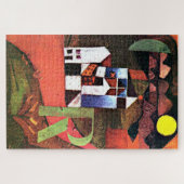 Paul Klee artwork, Villa R Puzzle (Horizontal)