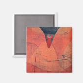 Paul Klee - Aviatische Evolution Magnet (Vorderseite/Rückseite)