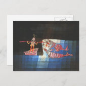 Paul Klee-Battle-Szene aus dem Comic "Seafarer" Postkarte (Vorne/Hinten)