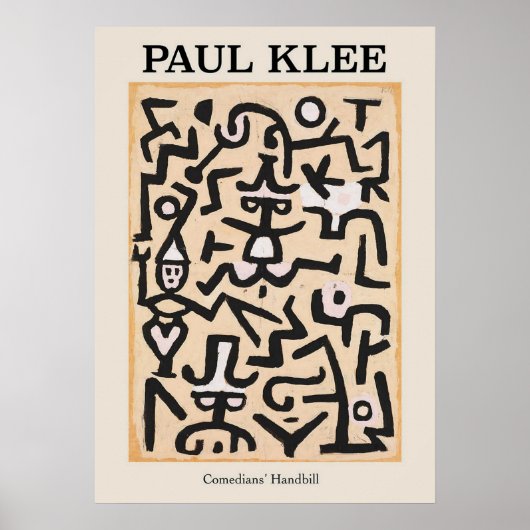 Paul Klee Bauhaus Poster (Vorne)