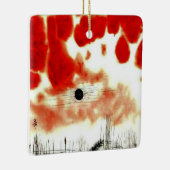 Paul Klee berühmtes Bild, Wolken über Bor, Keramikornament (Rechts)