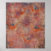 Paul Klee Bird Circles Poster (Vorne)