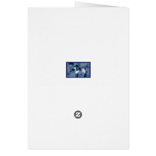 Paul Klee, Blue Night (1937) - Fine Art Card (Hinten)