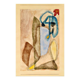 Paul Klee - Blume im März, Fotodruck