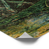 Paul Klee Blume in der Nacht Poster (Ecke)