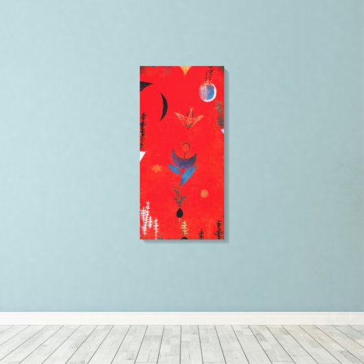 Paul Klee Blume Myth Leinwand Wrap (Insitu (Holzboden))